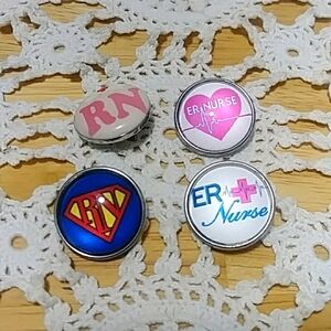 Vocation Snap Jewelry - Nursing Snap Buttons bundle